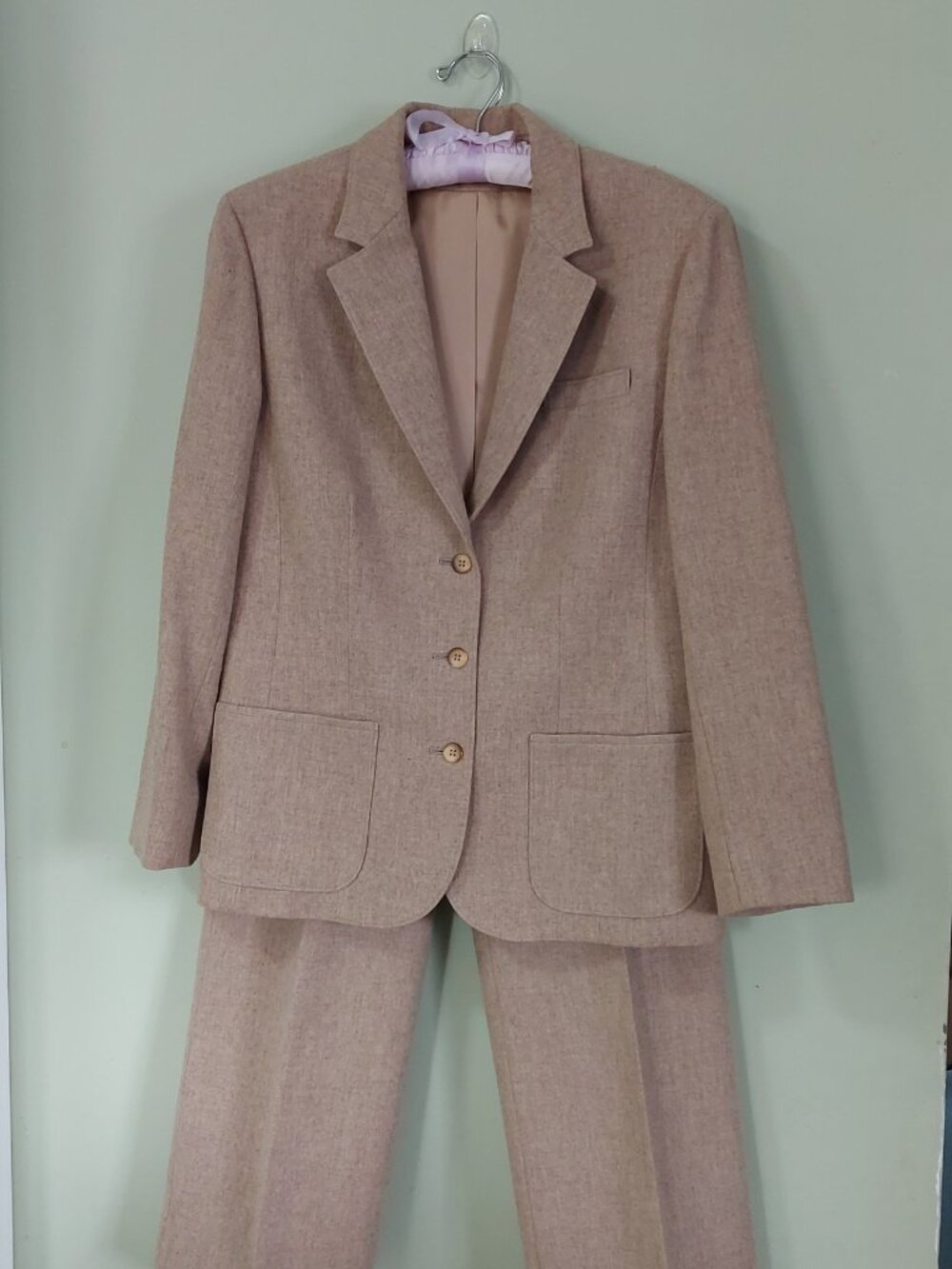 Vintage Pantsuit / Pendleton Woolen Mills / Fully lined / new, no tags